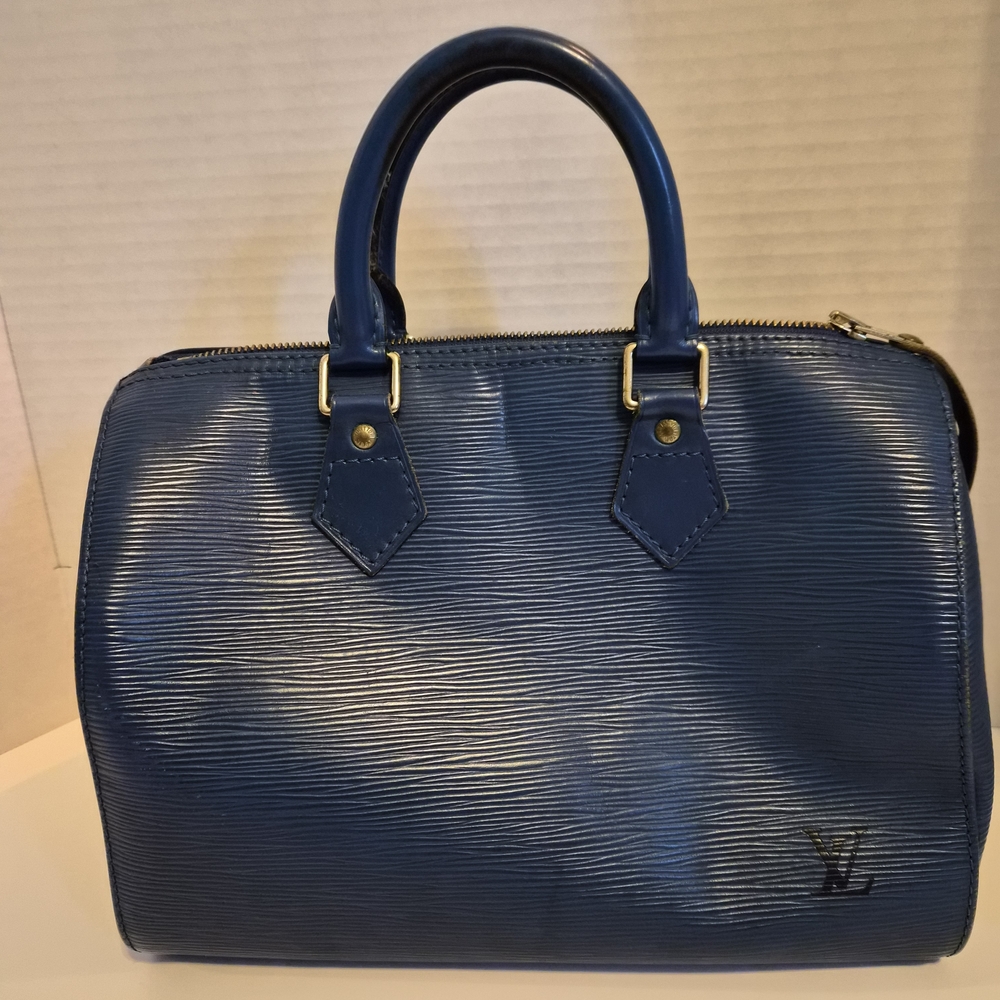 Louis Vuitton Blue Handbag